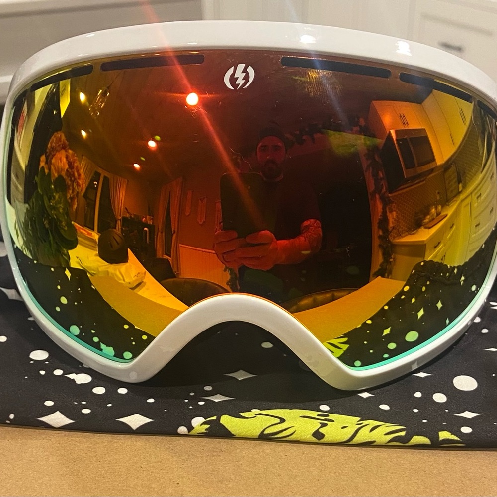 Electric Snow Goggles with Orange Lens